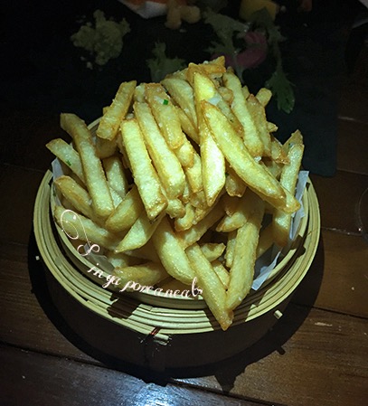 Truffle Fries with Percorino and Rosemary Sea Salt $12